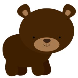 Floresta e Safari 3 - bear.png - Minus | clipart | Pinterest ...
