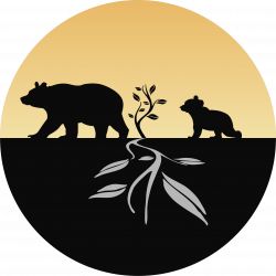 Clipart - Bear And Cub Logo