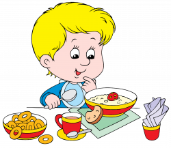 boy eating breakfast clipart - Google Търсене | Klipart | Pinterest