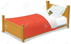 Comfy Bed Cartoon - Pillow