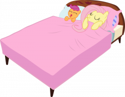1054226 Bed, Cute, Cutealoo, Eyes Closed, Fluttershy, Open Mouth ...