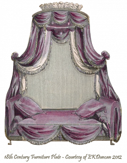 EKDuncan - My Fanciful Muse: 1788 Decorated Room Furniture Plate ...