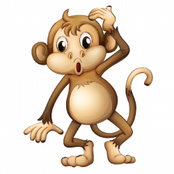 cartoon-monkey-image_5.png (600×600) | Cakes - Prints Animals ...