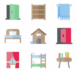 17 bed furniture icon packs - Vector icon packs - SVG, PSD, PNG, EPS ...