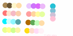 kawaii color scheme - Google Search | kawaii | Pinterest