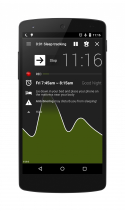 Sleep tracking - Sleep as Android