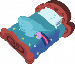 324540 - artist:breadking, bed, safe, sheet, simple background, solo ...