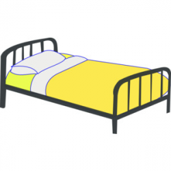 Soft bed clipart - Clip Art Library