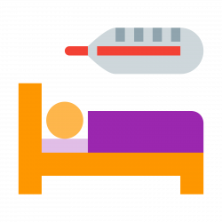 Computer Icons Sleep Bed - sick 1600*1600 transprent Png Free ...