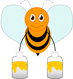 Bee 2 | Free Images at Clker.com - vector clip art online, royalty ...