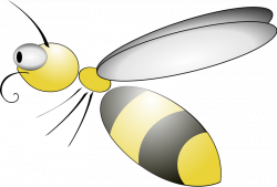 Bee | Free Stock Photo | Illustration of a cartoon bee | # 14198
