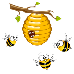 Honey bee Beehive Bumblebee Clip art - bee 1000*1000 transprent Png ...