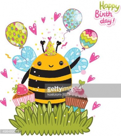 Happy Birthday Card Background With A premium clipart ...