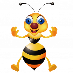 Bee Hornet Wasp Clip art - Cute bee 1276*1276 transprent Png Free ...
