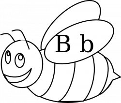 Bumble Bee Outline Clip Art at Clker.com - vector clip art online ...