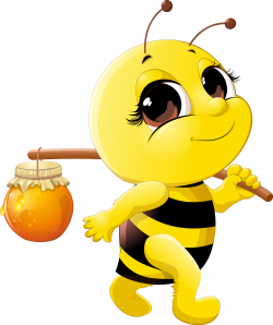 Honey bee Cartoon Clip art - Cute bee 2022*2416 transprent Png Free ...