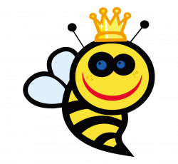 Queen bee Cartoon Clip art - Cartoon painted crowned queen 1169*1076 ...