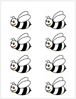 Pin by Kathi Blai on School Stuff | Bee template, Bee ...