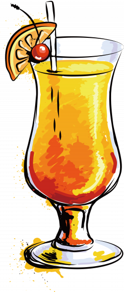Cocktail Orange juice Mojito Clip art - Refreshing summer drinks ...