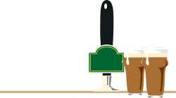 Beer | Free Stock Photo | Illustration of beers and a tap at a bar ...