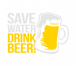 Save Water Drink Beer - Beer Label by BottleYourBrand