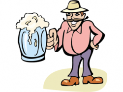 Man with beer clipart - Clipartix