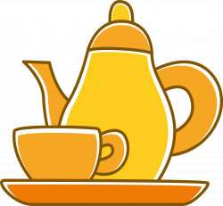 Teaware Coffee cup Clip art - Yellow tea set 3334*3085 transprent ...