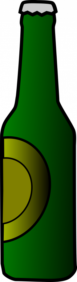 Public Domain Clip Art Image | Illustration of a beer bottle | ID ...