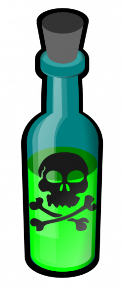 OnlineLabels Clip Art - Poison Bottle