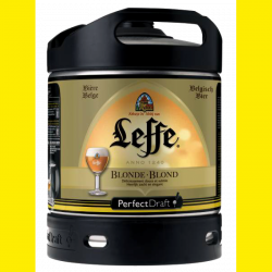 Leffe Blond 6l Perfect Draft Keg - enjoy it fresh!, 23,99 €