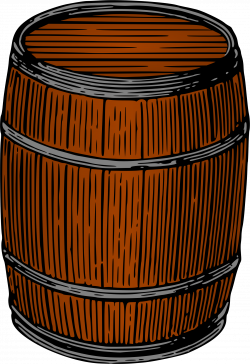 Clipart - Barrel (colour)