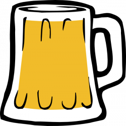 Beer Silhouette at GetDrawings.com | Free for personal use Beer ...