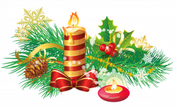 Transparent Christmas Candle PNG Clipart | Gallery Yopriceville ...