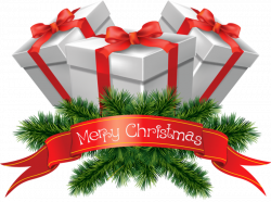 Transparent Merry Christmas Presents Clipart | Gallery Yopriceville ...