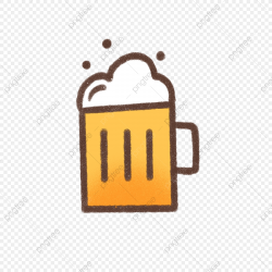 Hand Drawn Cute Beer, Alcohol, Craft Beer, Cute PNG ...