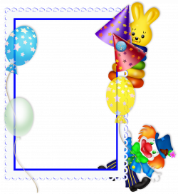 Happy Birthday Transparent PNG Party Frame | Gallery Yopriceville ...