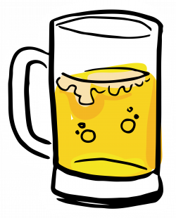 Beer glassware Drawing Clip art - Cartoon beer glass 4050*5026 ...