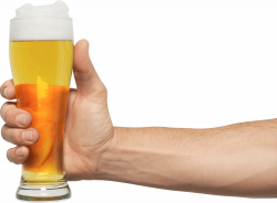 Hand Holding Pint Beer transparent PNG - StickPNG