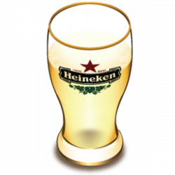Beer Heineken 256x256 | Free Images at Clker.com - vector clip art ...