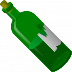 Clipart - Old bottle