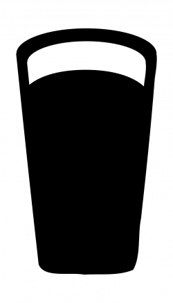 Public Domain Clip Art Image | A Pint of Stout Beer | ID ...