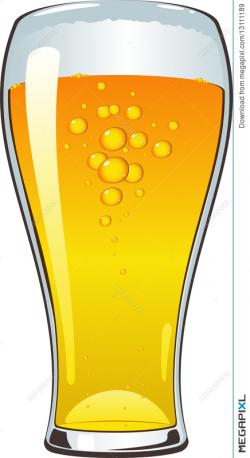 Beer Glass Illustration 13111189 - Megapixl