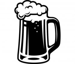 Beer Mug #1 Glass Stein Bar Suds Bar Tavern Pub Bartender Drink Alcohol  Liquor Ale Logo .SVG .EPS .PNG Clipart Vector Cricut Cut Cutting