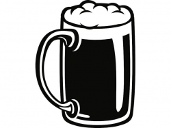 Beer Mug #2 Glass Stein Bar Suds Bar Tavern Pub Bartender Drink Alcohol  Liquor Ale Logo .SVG .EPS .PNG Clipart Vector Cricut Cut Cutting