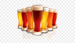 Collection Of Pints Beer - Transparent Background Beer ...