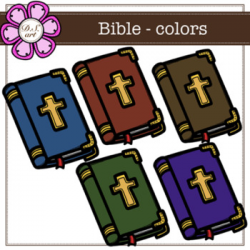 Bible - colors digital Clipart (color and black&white)