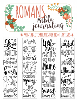 Pin on ROMANS - Bible Journaling