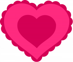 Clipart - Pink Lace Heart