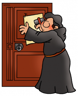 Religion Clip Art by Phillip Martin, Martin Luther