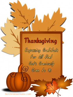 A Thanksgiving Poem – My Thanks Dear Lord are Thine! – herChristianhome